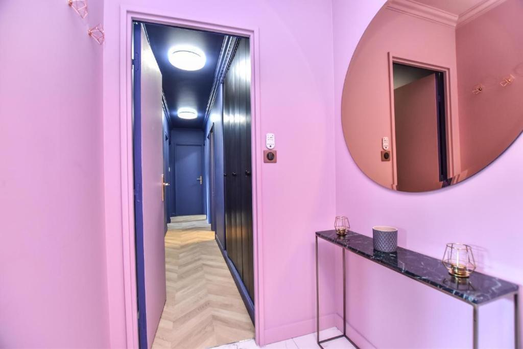 Ferienwohnung Luxury Paris La Vie En Rose Jacuzzi Terrasse Parking Exterior foto