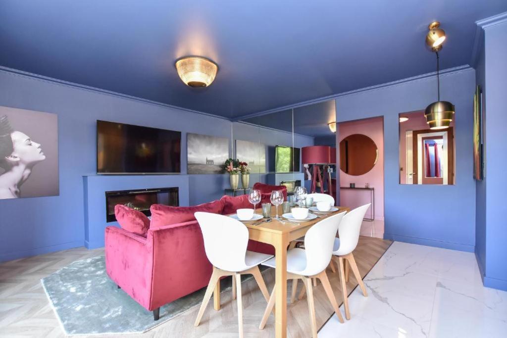 Ferienwohnung Luxury Paris La Vie En Rose Jacuzzi Terrasse Parking Exterior foto